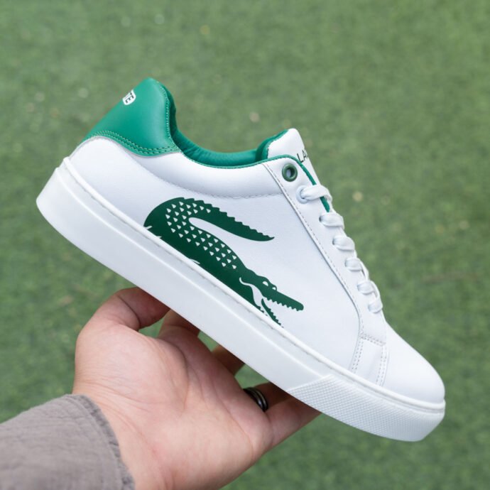⁦سنيكر Lacoste V21 - جلد مستورد فاخر مع ضمان لمدة عام⁩ - الصورة ⁦4⁩